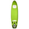 vidaXL Set Tavola da SUP Gonfiabile Verde 300x76x10 cm