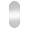 vidaXL Specchio da Parete 25x60 cm Vetro Ovale