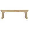 vidaXL Set da Pranzo per Giardino 3 pz in Legno di Pino Impregnato