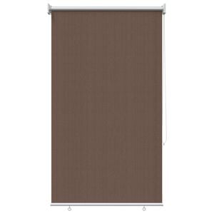 vidaXL Tenda a Rullo Esterno Blocco UV 90% Tortora 60 x 140 cm HDPE