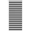 vidaXL Tenda a Rullo Zebra Nero Larghezza Tessuto 90,9 cm Poliestere