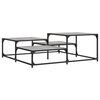 vidaXL Tavolino Salotto Grigio Sonoma 107x107x40 cm Legno Multistrato