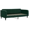 vidaXL Letto da Giorno Verde Scuro 90x200 cm in Velluto