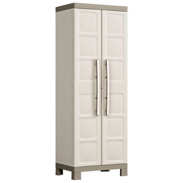 Keter Armadietto con Scaffali Excellence Beige e Talpa 182 cm