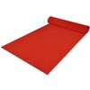 vidaXL Tappeto Rosso 1 x 5 m Poliestere