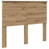 vidaXL Testiera Rovere artigianale Legno ingegnerizzato