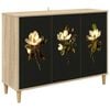 vidaXL Credenza BREMEN Sonoma 102 x 33 x 75 cm Legno ingegnerizzato