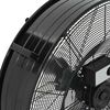 vidaXL Ventilatore a Tamburo Industriale 77 cm 187,7 W Nero
