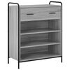 vidaXL Mobile per scarpe 76 x 36,5 x 93 cm Legno ingegnerizzato