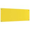vidaXL Rivestimento da Cucina Giallo 110 x 40 x 0,6 cm vetro temperato