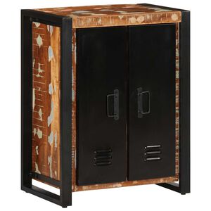 vidaXL Credenza Multicolore 55x35x70 cm in Legno Massello Recupero