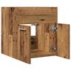 vidaXL Mobile da Bagno Legno Antico 41x38,5x46 cm in Truciolato