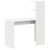 vidaXL Scrivania Bianco 102 x 50 x 124 cm Legno multistrato