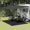 vidaXL Tappeto da Tenda 300x400 cm Nero