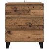 vidaXL Credenza Legno vecchio 60 x 35 x 70 cm Legno multistrato