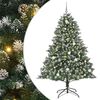 vidaXL Albero di Natale artificiale con 300 LED Verde 210 cm