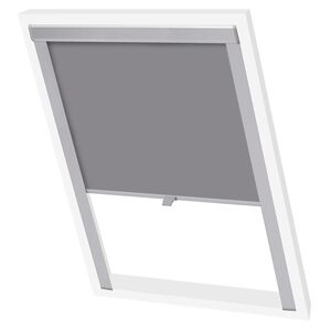 vidaXL Tenda a Rullo Oscurante Persiana Grigia M06/306 GGL e GGU
