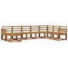 vidaXL Set di divani da esterno 8 pcs Naturale