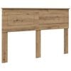 vidaXL Testiera Rovere artigianale Legno multistrato