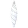 vidaXL Palla a spirale di Natale 40 pcs Bianco