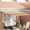 vidaXL Tenda Retrattile Multicolore 350 x 250 cm