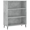 vidaXL Credenza Grigio Sonoma 69,5x32,5x180 cm Legno Multistrato