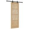vidaXL Porta scorrevole ORKDAL 73,5 x 211 cm Legno Massello di Pino