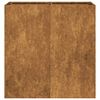 vidaXL Fioriera Arrugginita 80x40x80 cm in Acciaio Corten