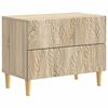 vidaXL Comodino Rovere Sonoma 62 x 34,5 x 48 cm Legno ingegnerizzato