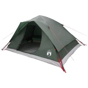 vidaXL Tenda Istantanea con tetto Verde militare 305 x 215 x 140 cm