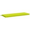 vidaXL Cuscino per panchina SOEST 100% Poliestere Verde brillante.
