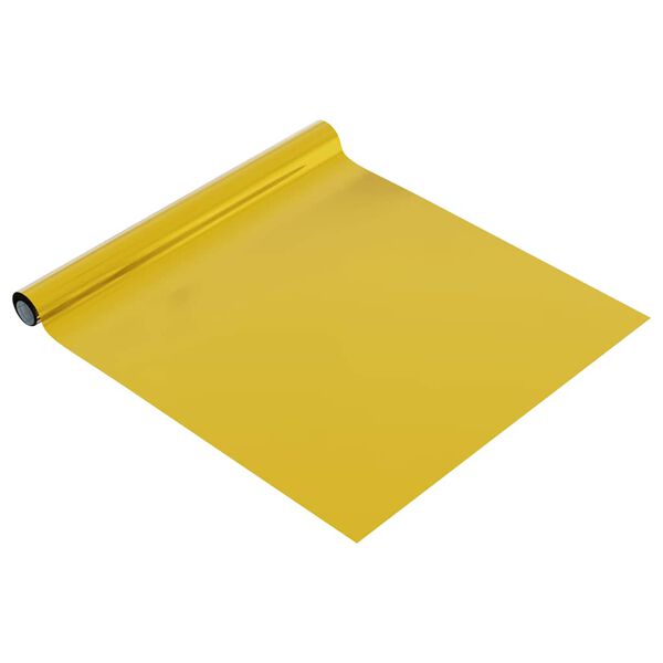 vidaXL Pellicola Autoadesiva per Mobili Oro Lucido 500x90 cm in PVC