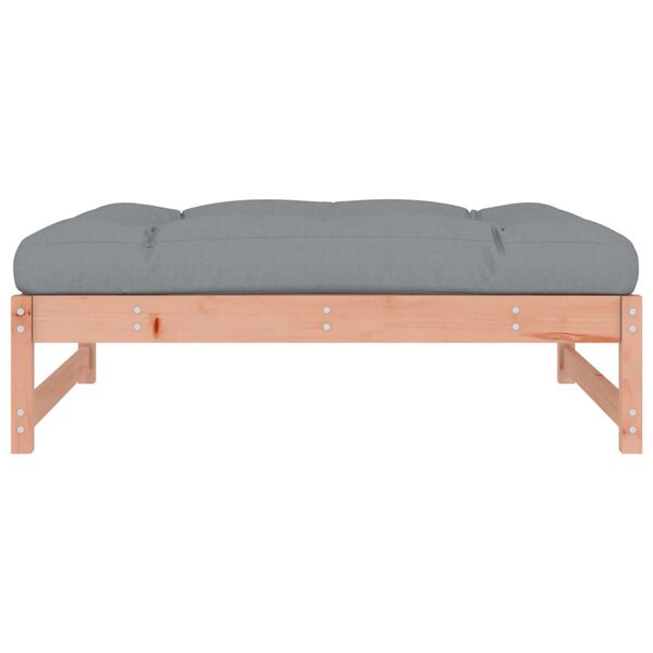 vidaXL Poggiapiedi da Giardino 120x80 cm in Legno Massello di Douglas