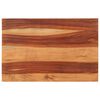 vidaXL Piano Tavolo in Legno Massello di Acacia 25-27 mm 60x90 cm