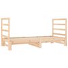 vidaXL Dormeuse Estraibile 2x(90x190) cm Legno Massello di Pino