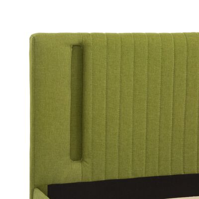 vidaXL Giroletto con LED Verde in Tessuto 160x200 cm