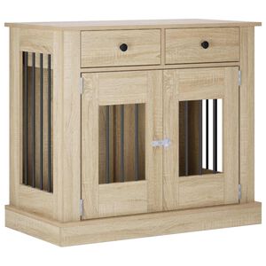 vidaXL Mobile da cassa per cani Rovere Sonoma 90 x 47,5 x 80 cm