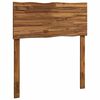 vidaXL Testiera con bordo vivo ROSTOCK Naturale 75 cm