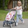 Smoby Passeggino Giocattolo Sportivo Bambole Gemelle Maxi-Cosi Rosa
