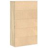 vidaXL Libreria Rovere Sonoma 60x24x101,5 cm in Legno Multistrato