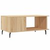 vidaXL Tavolino da Salotto Rovere Sonoma 90x50x40 cm Legno Multistrato