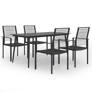 vidaXL Set da Pranzo da Giardino 5 pz