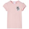 Maglietta da Bambina Rosa Chiaro 92