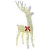 vidaXL Renna di Natale 3D LOVIISA 140 LED Bianco caldo