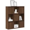 vidaXL Libreria Rovere Marrone 89x24x101,5 cm in Legno Multistrato