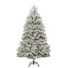 vidaXL Albero di Natale artificiale con 300 LED Verde e Bianco 270 cm