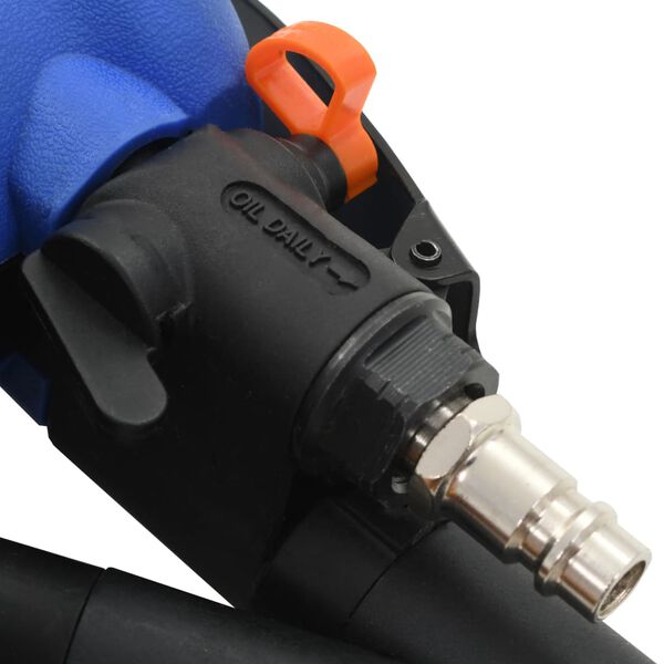 vidaXL Levigatrice Orbitale Pneumatica Autoaspirante 4 pz 150 mm