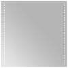 vidaXL Specchio da Bagno con Luci LED 60x60 cm