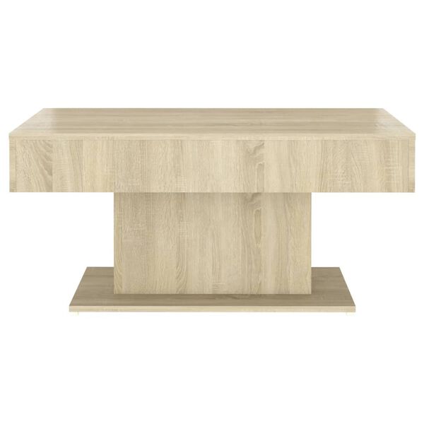 vidaXL Tavolino da Salotto Rovere Sonoma 96x50x45cm Legno Multistrato