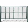 vidaXL Cancello da Giardino in Rete 400x175 cm